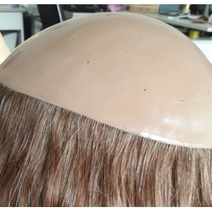 silicon injected toupee hair system