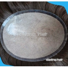 silicone injected hair system