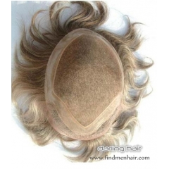 men's wigs fine french/swiss lace throughout