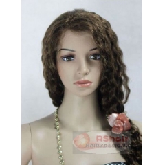 Blonde body wave Human Hair Wigs full lace