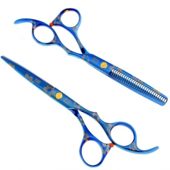 Japan SAKURA Professional hair cutting and thinning scissors set